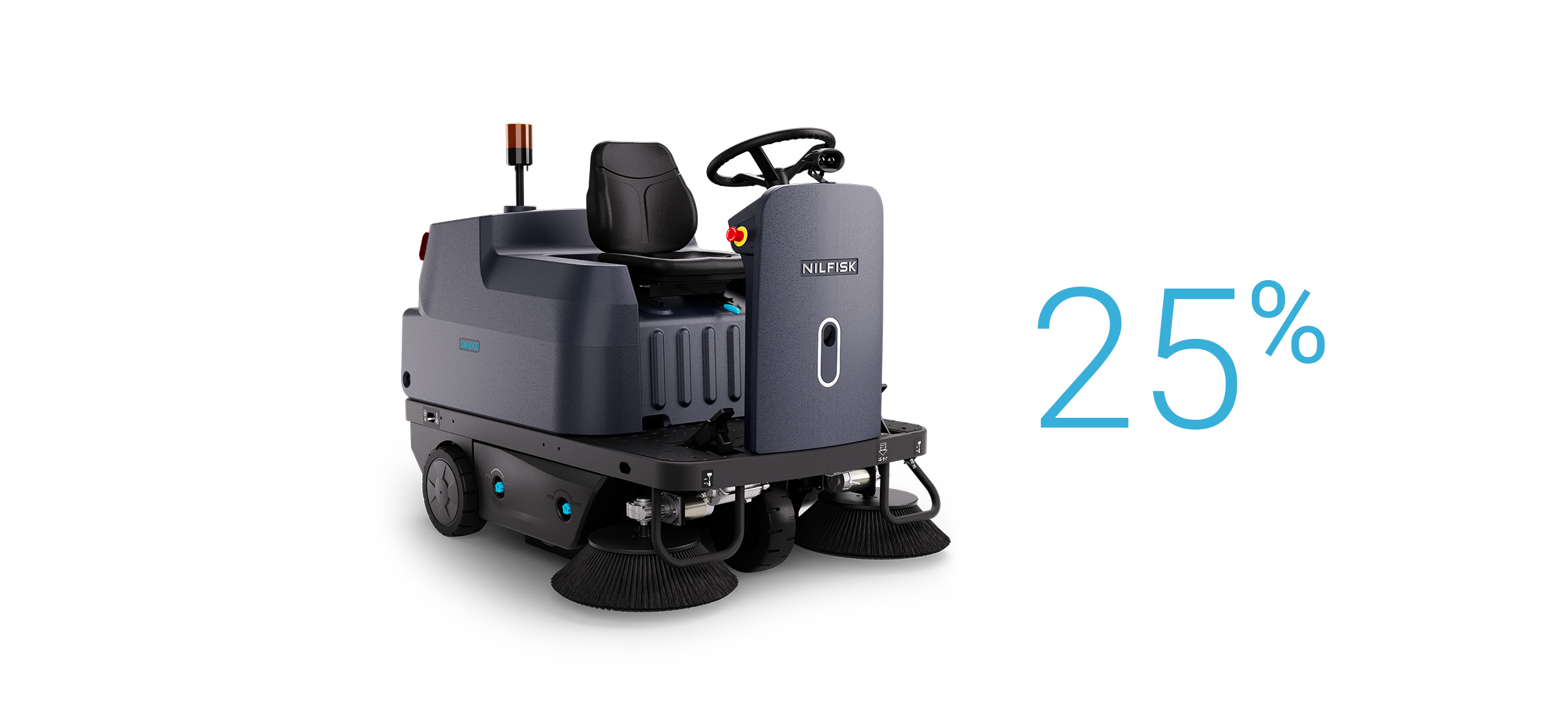 SW3000 - Ride-on sweeper