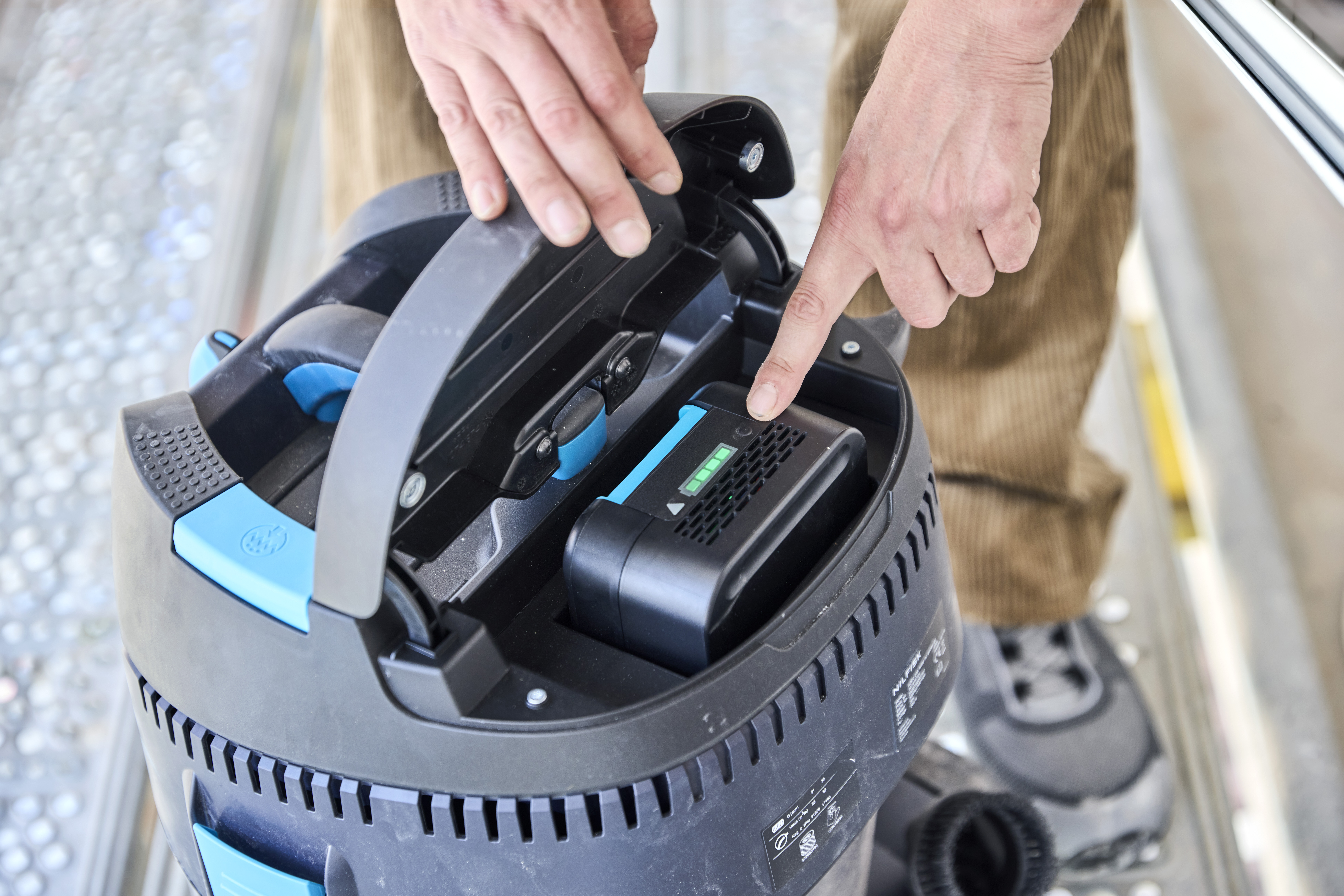 AERO Battery Bilder Nilfisk