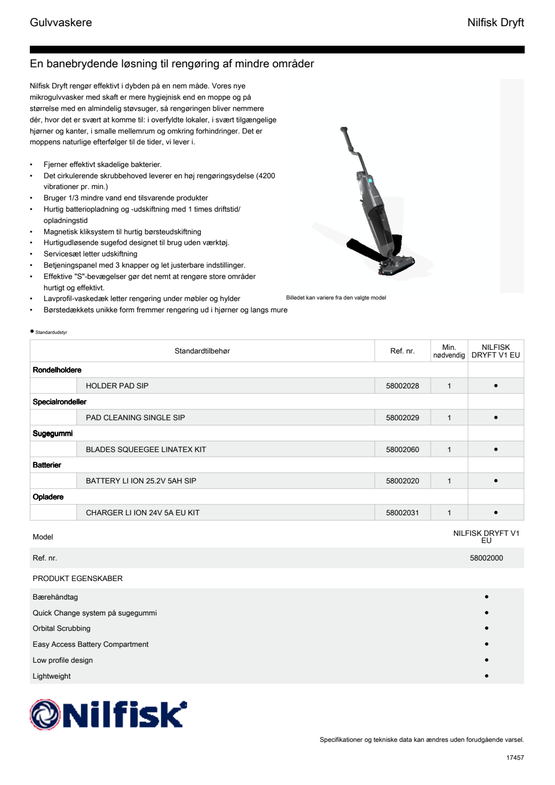 Dryft Factsheet