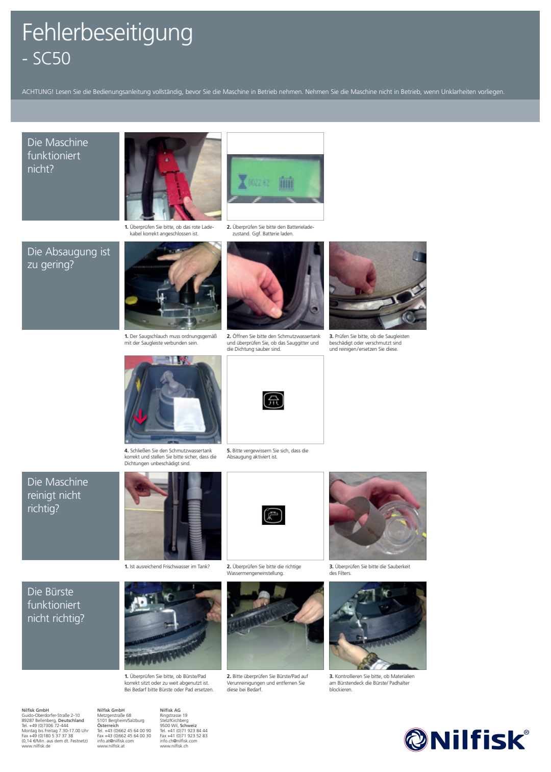 SC50 909000077 Fehlerbeseitigung JNJLTHK
