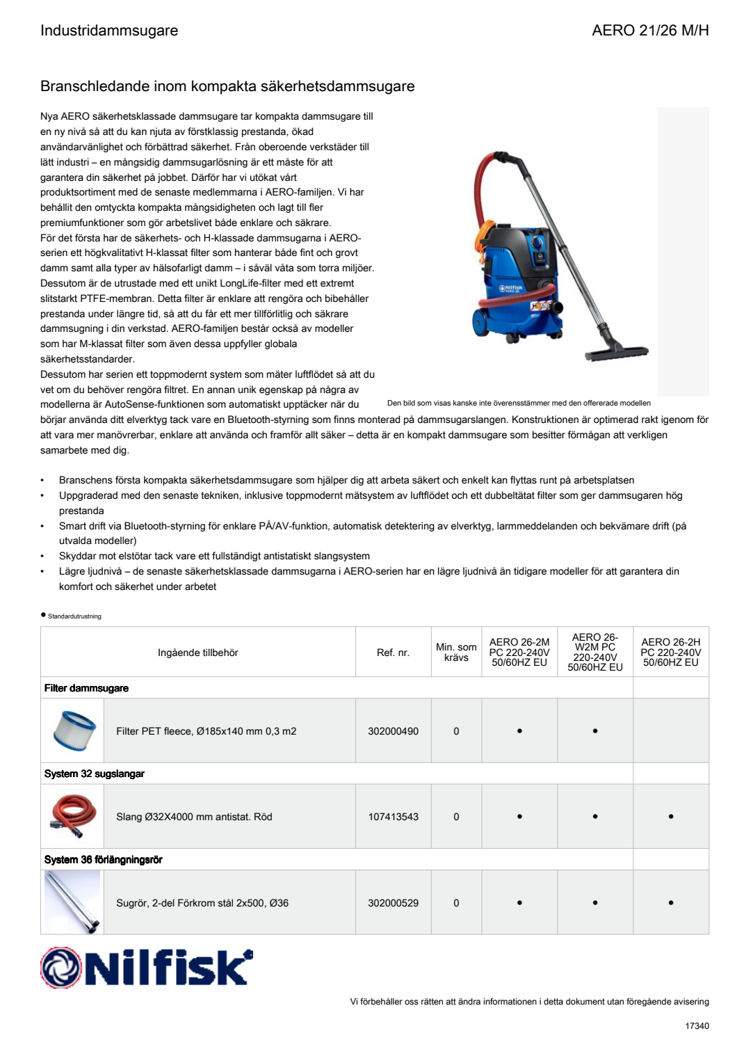 SV SE AERO 26 21 MH Factsheet