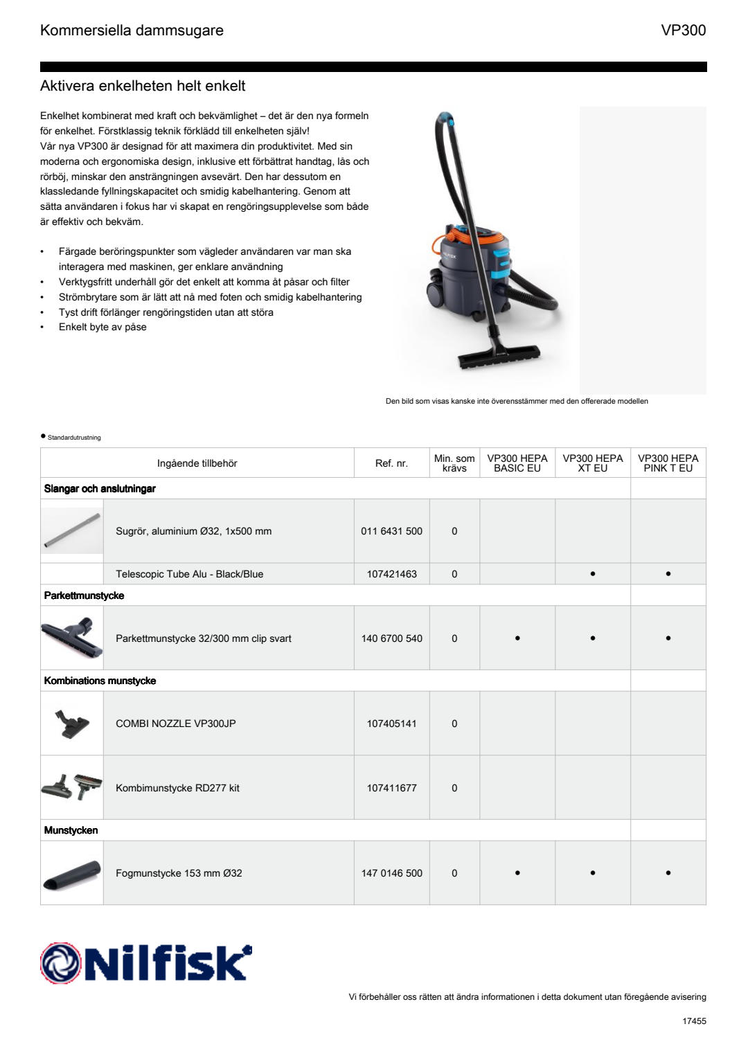 Factsheet VP300