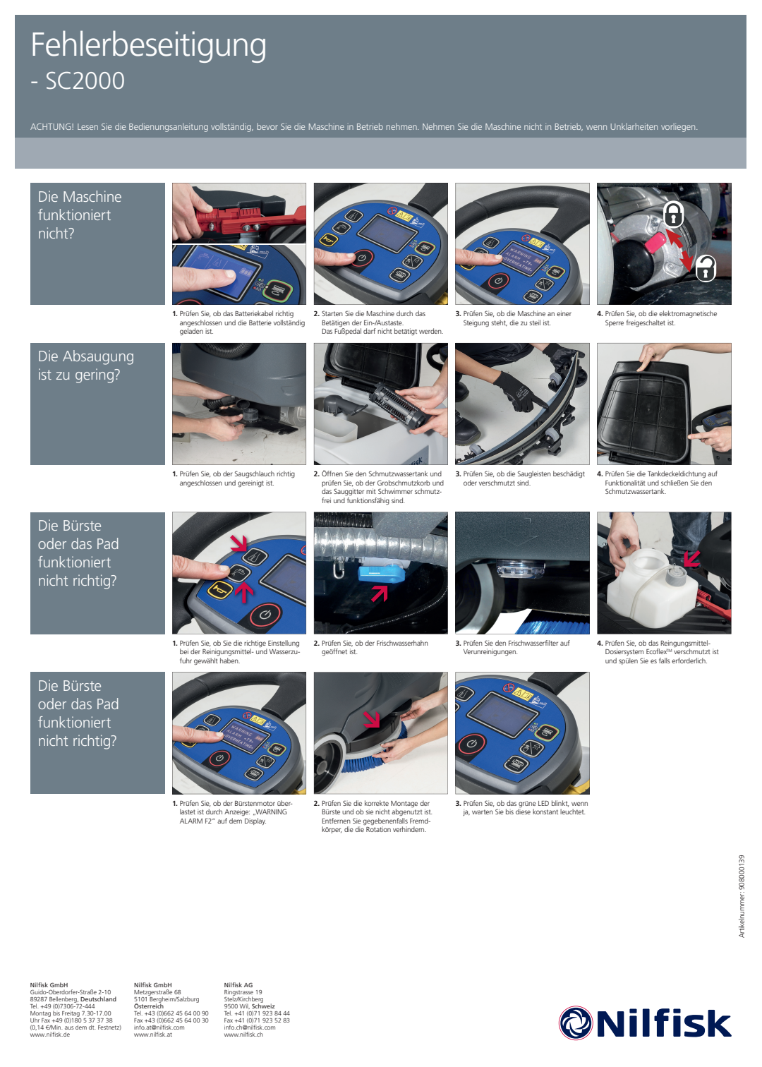 Sc2000 908000139 Fehlerbeseitigung
