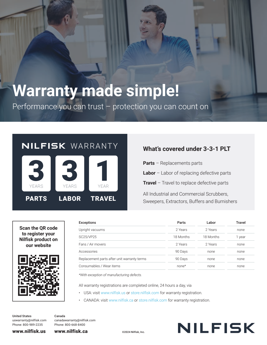Warranty Flyer