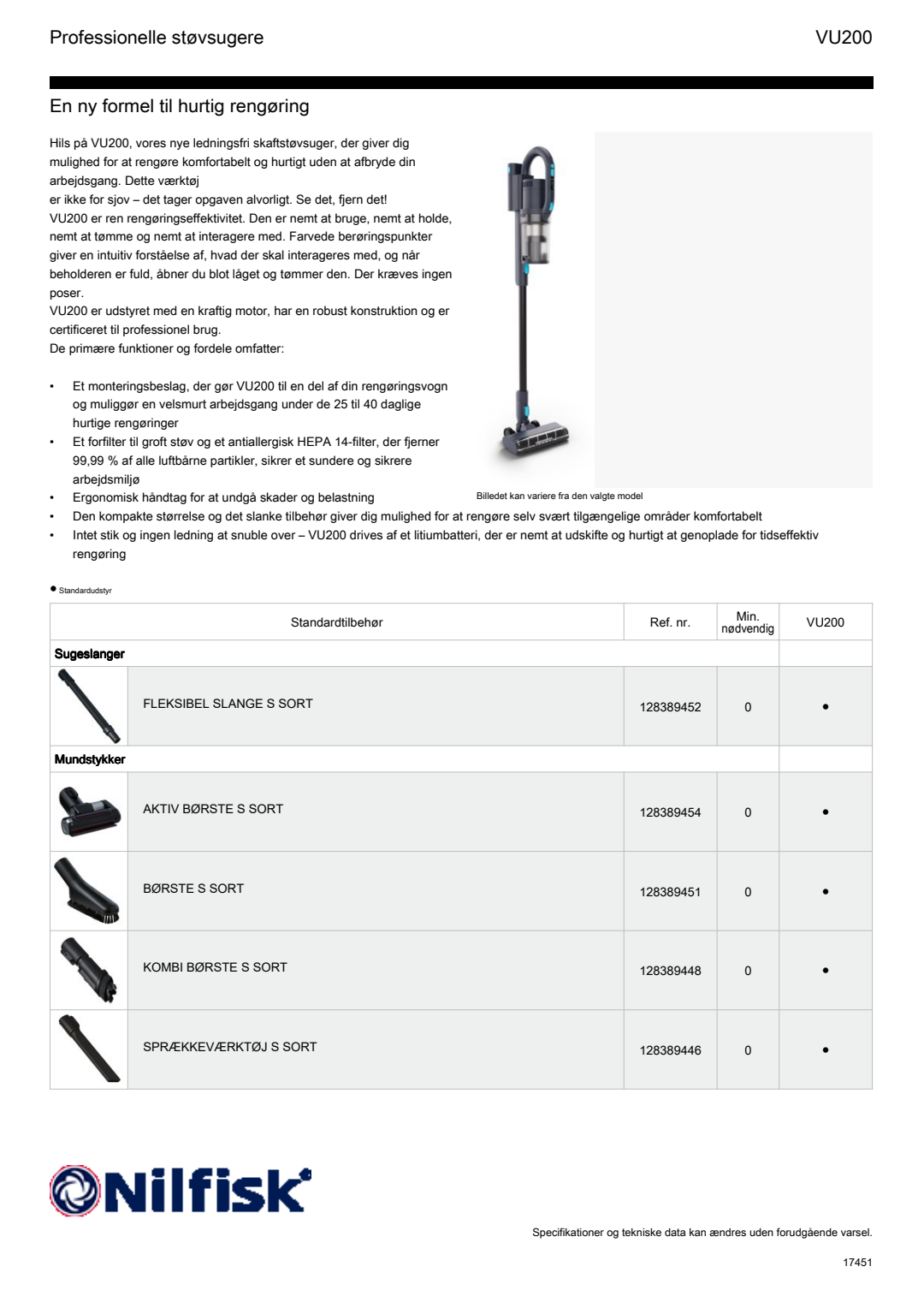 DK Factsheet VU200