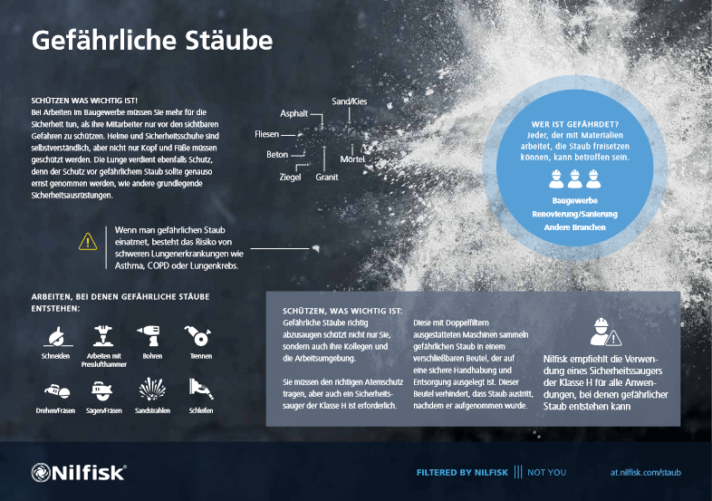 DE Hazardous Dust One Pagers A4 Infographic