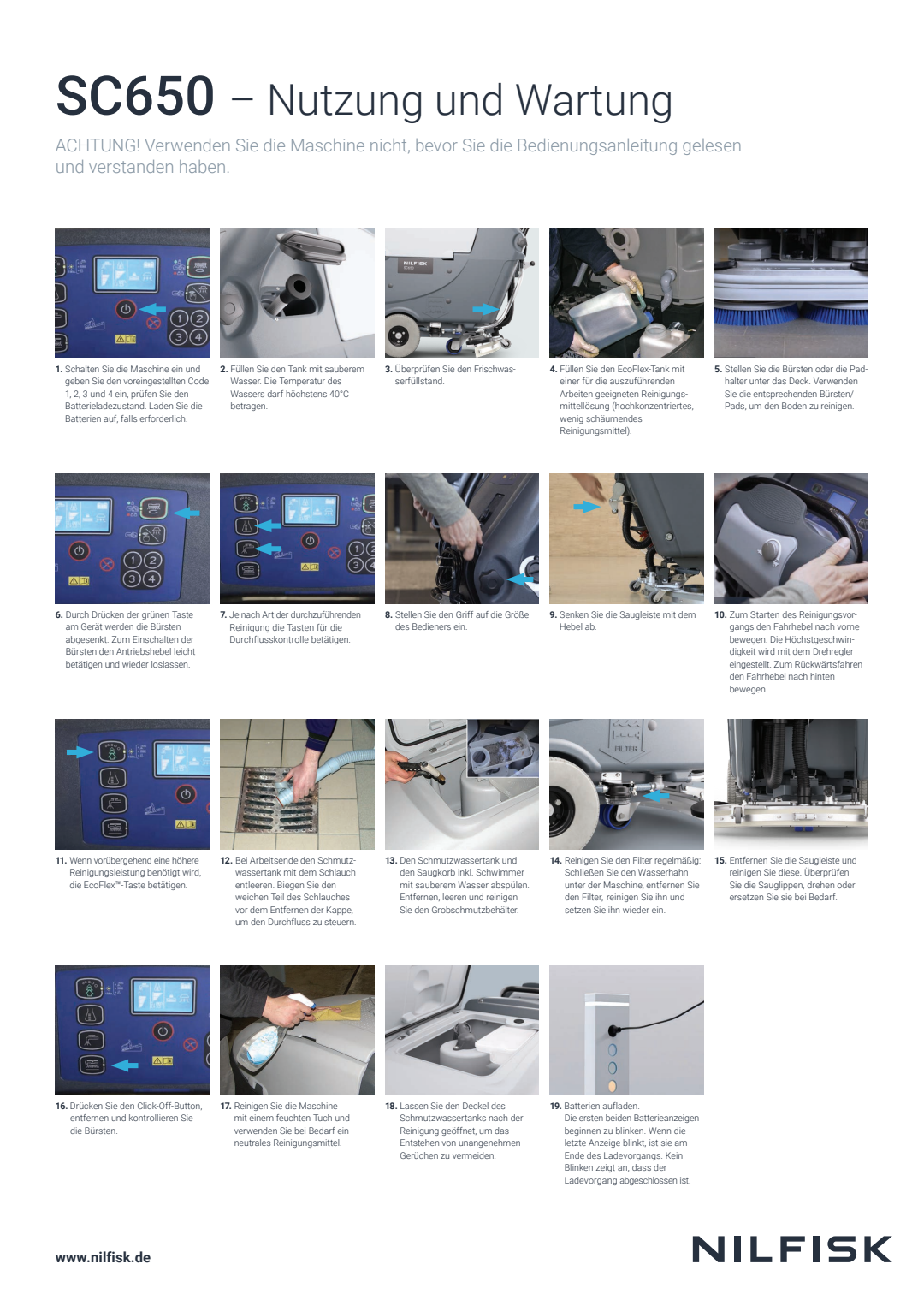 SC650 Service Poster 50X70cm DE JNCJTOM