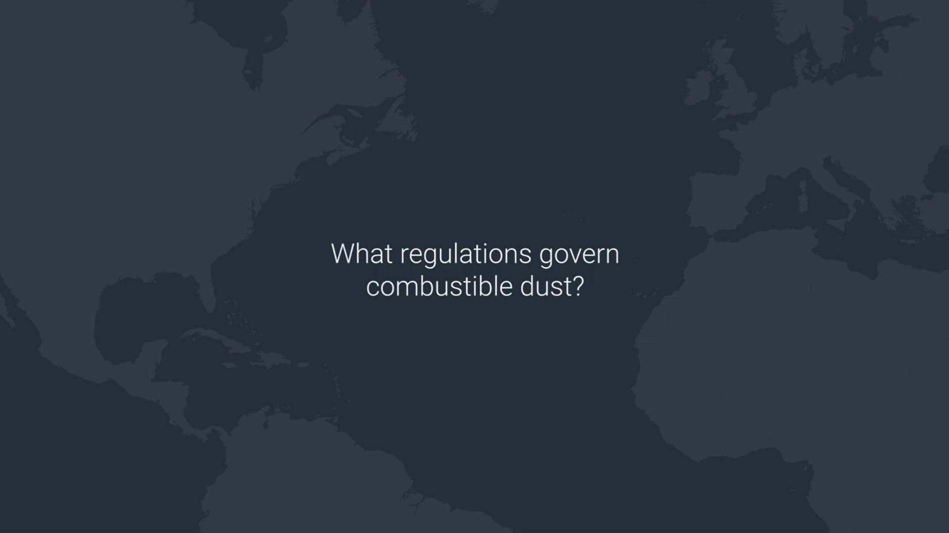 What regulations govern combustible dust?