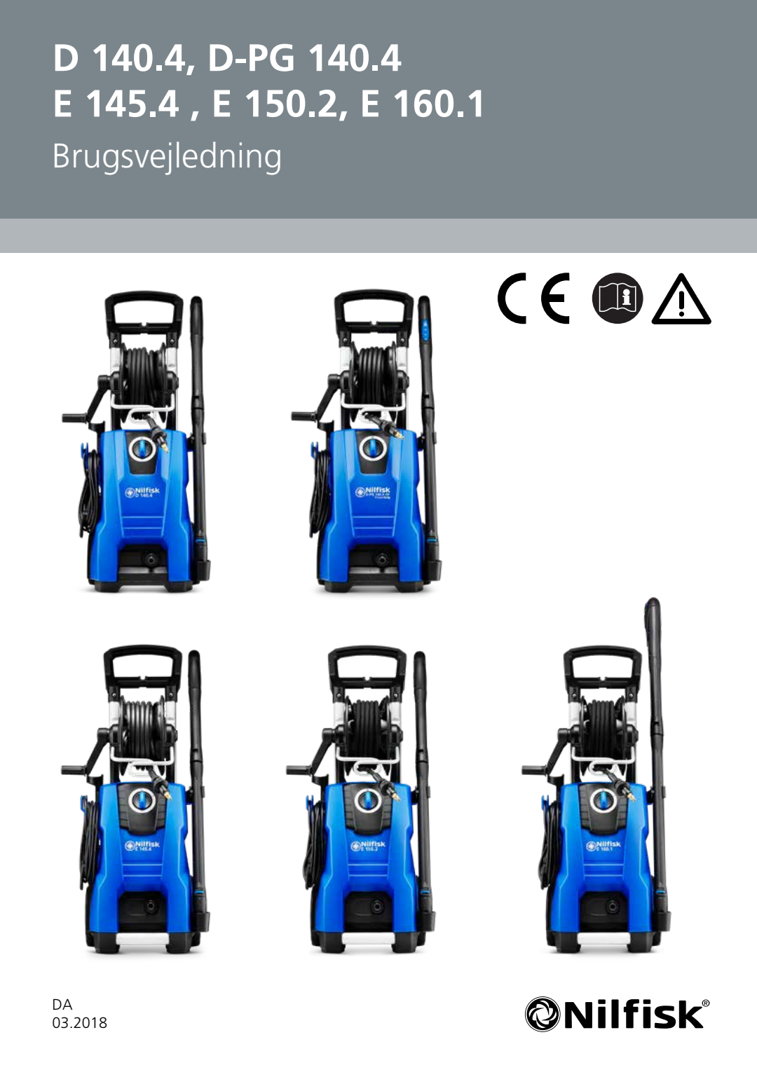 DK D 140.4, D-PG 140.4 E 145.4, E 150.2, E 160.1 Instructions for use brochure