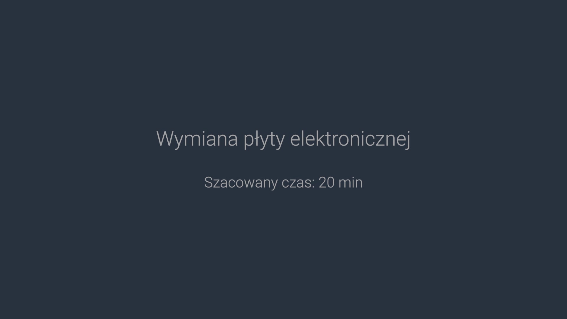 Dryft - wymiana płyty elektronicznej