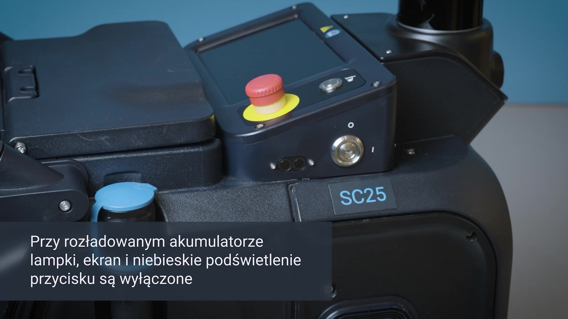 SC25 - Dokowanie przy rozładowanym akumulatorze