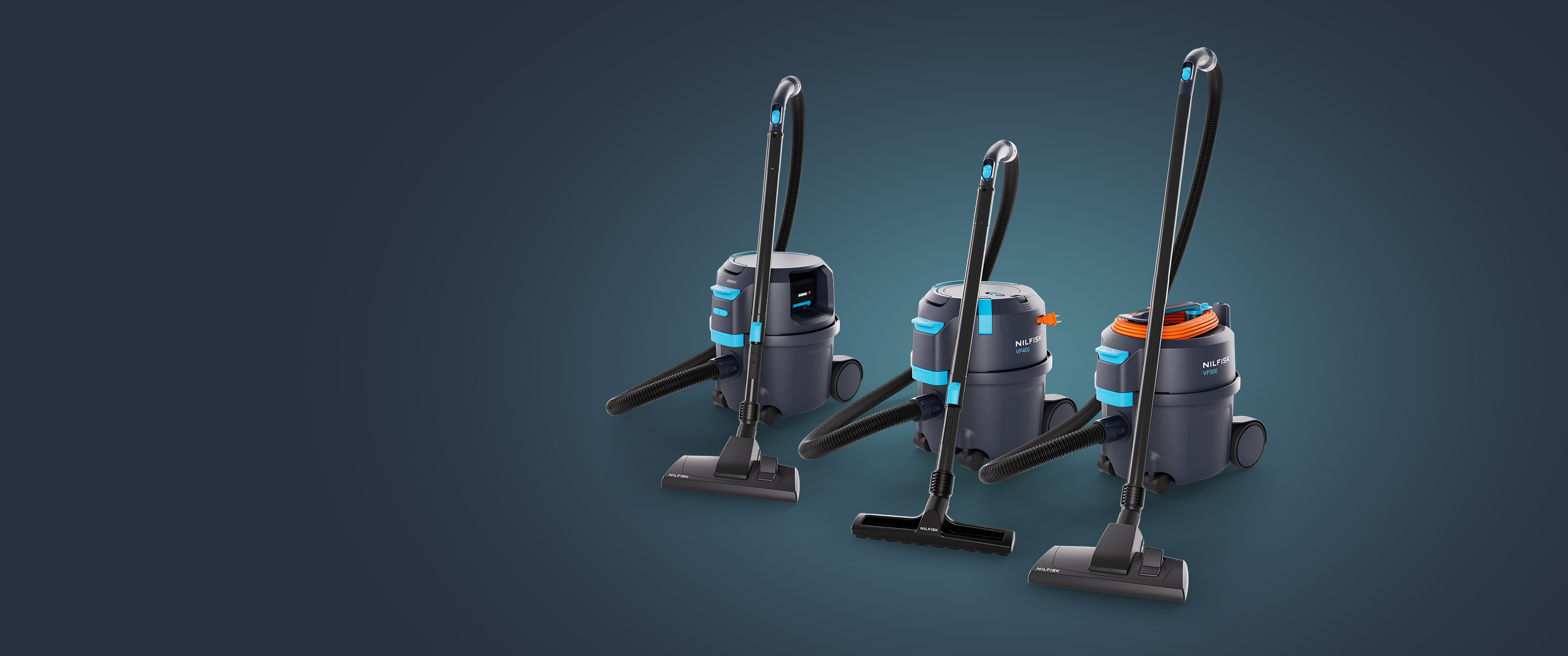 Uma gama de aspiradores compactos, leves e ergonómicos