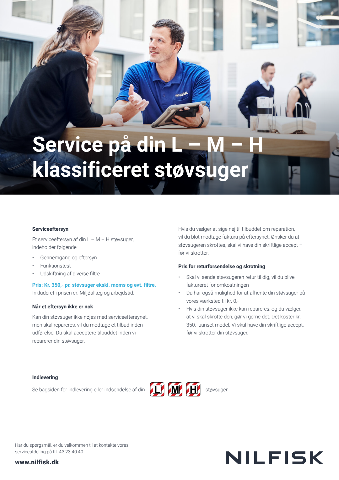 DA DK Service On Safety Vacuums