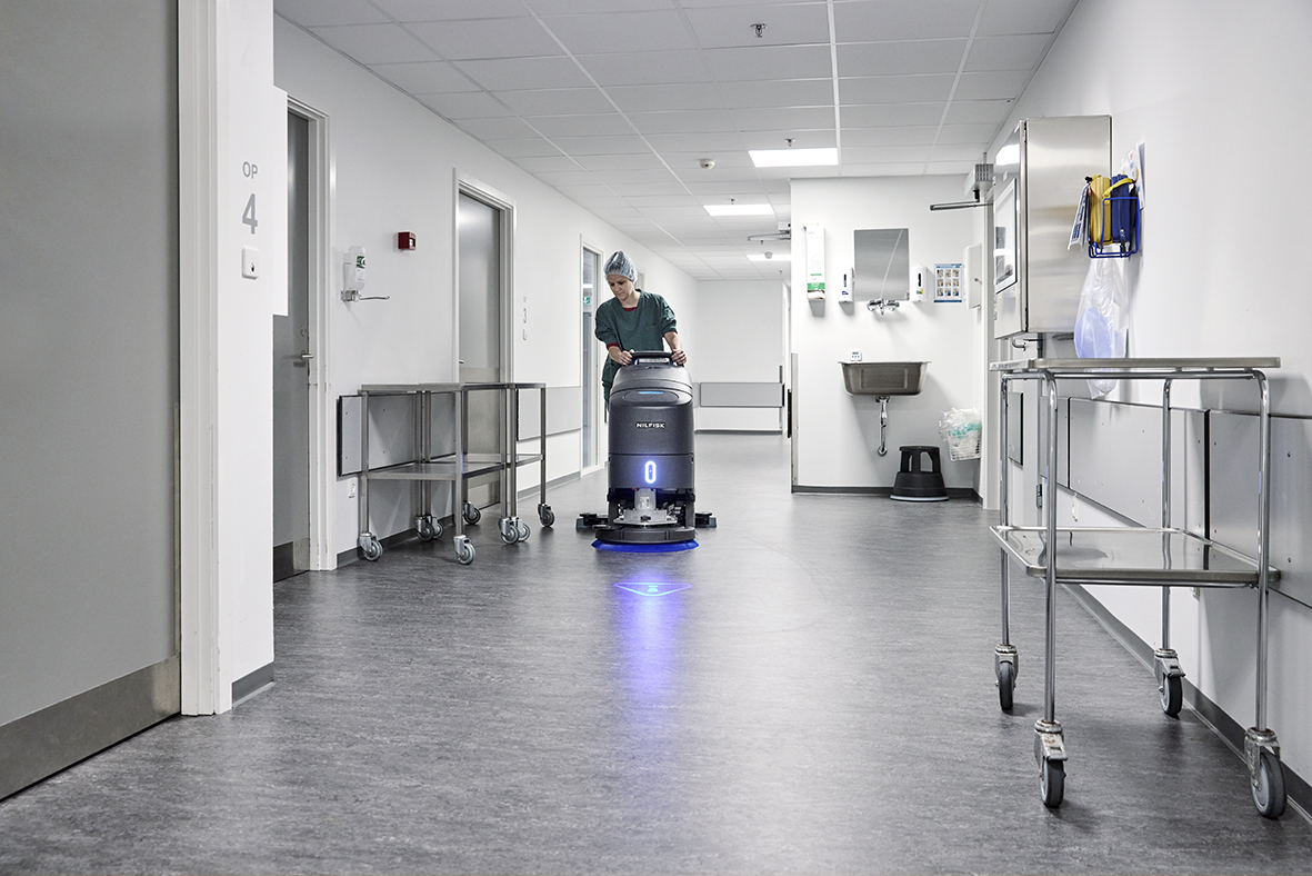 Facility hallways & common areas