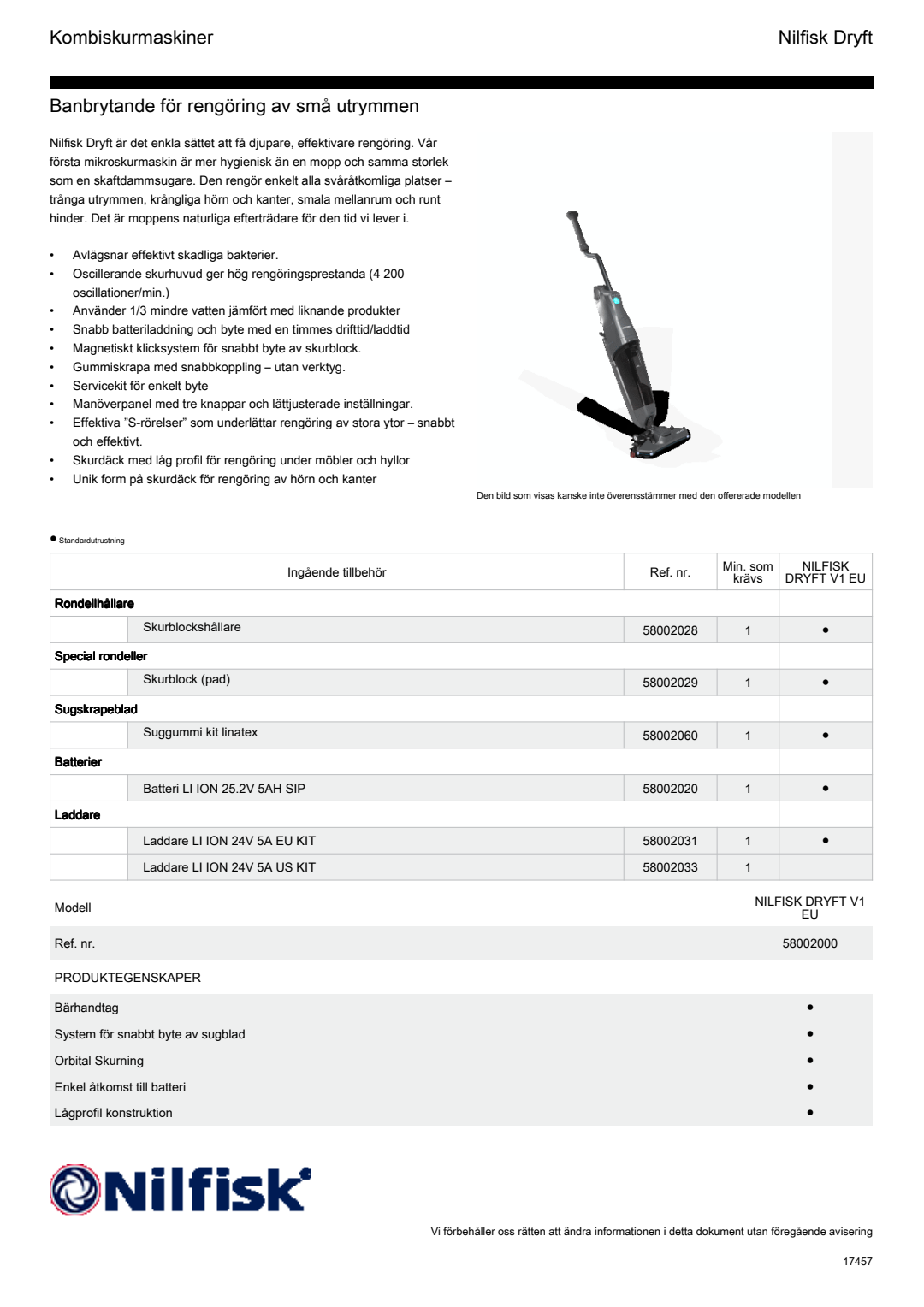 Factsheet Dryft