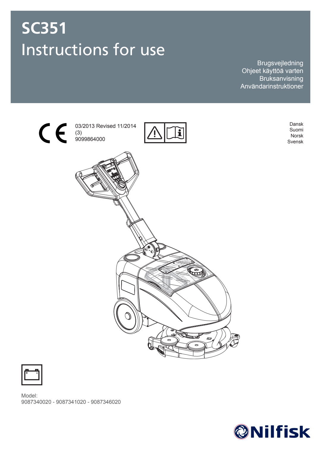 DK FI NO SE SC351 Instructions for use (1)