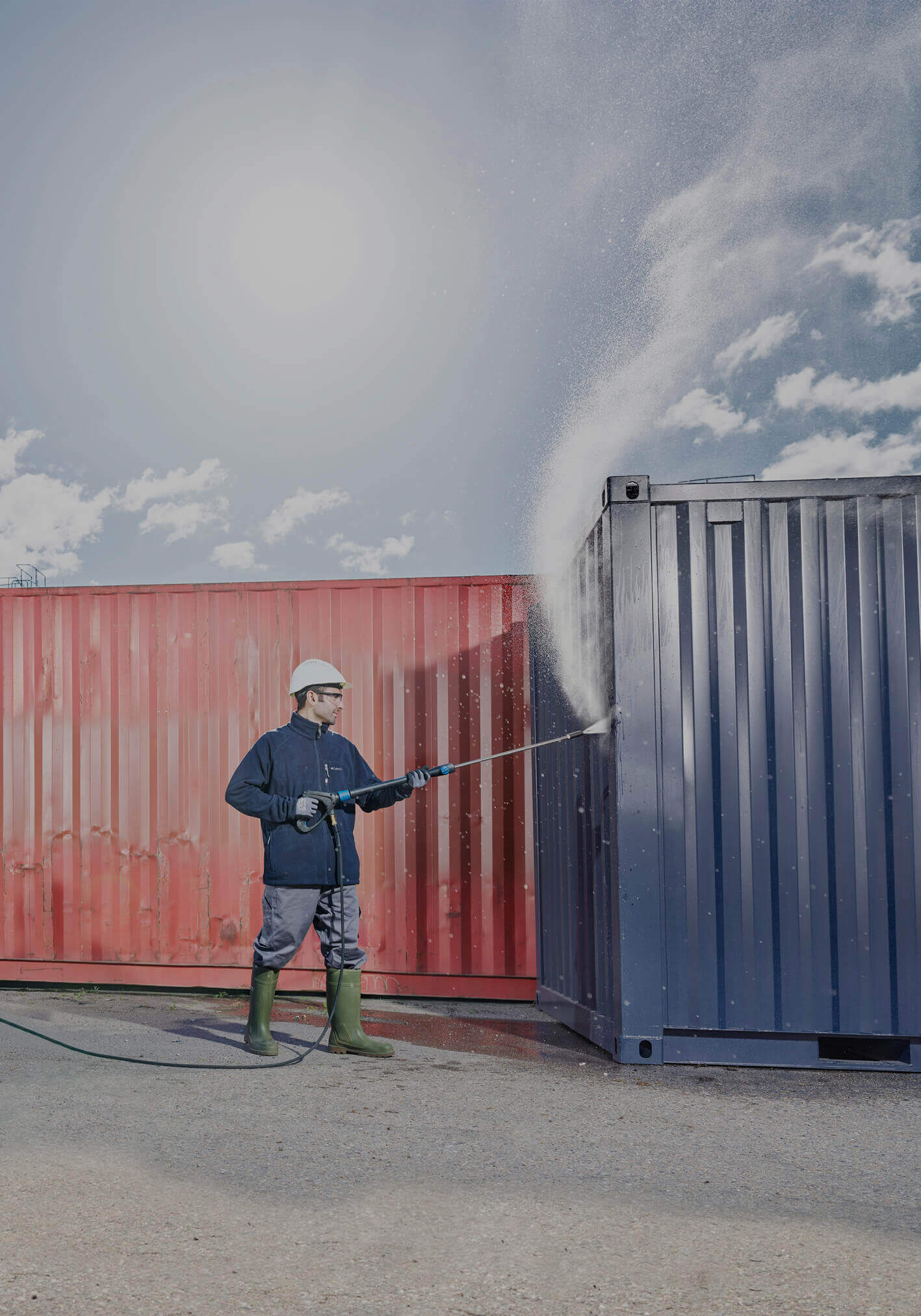 Pressure washers 