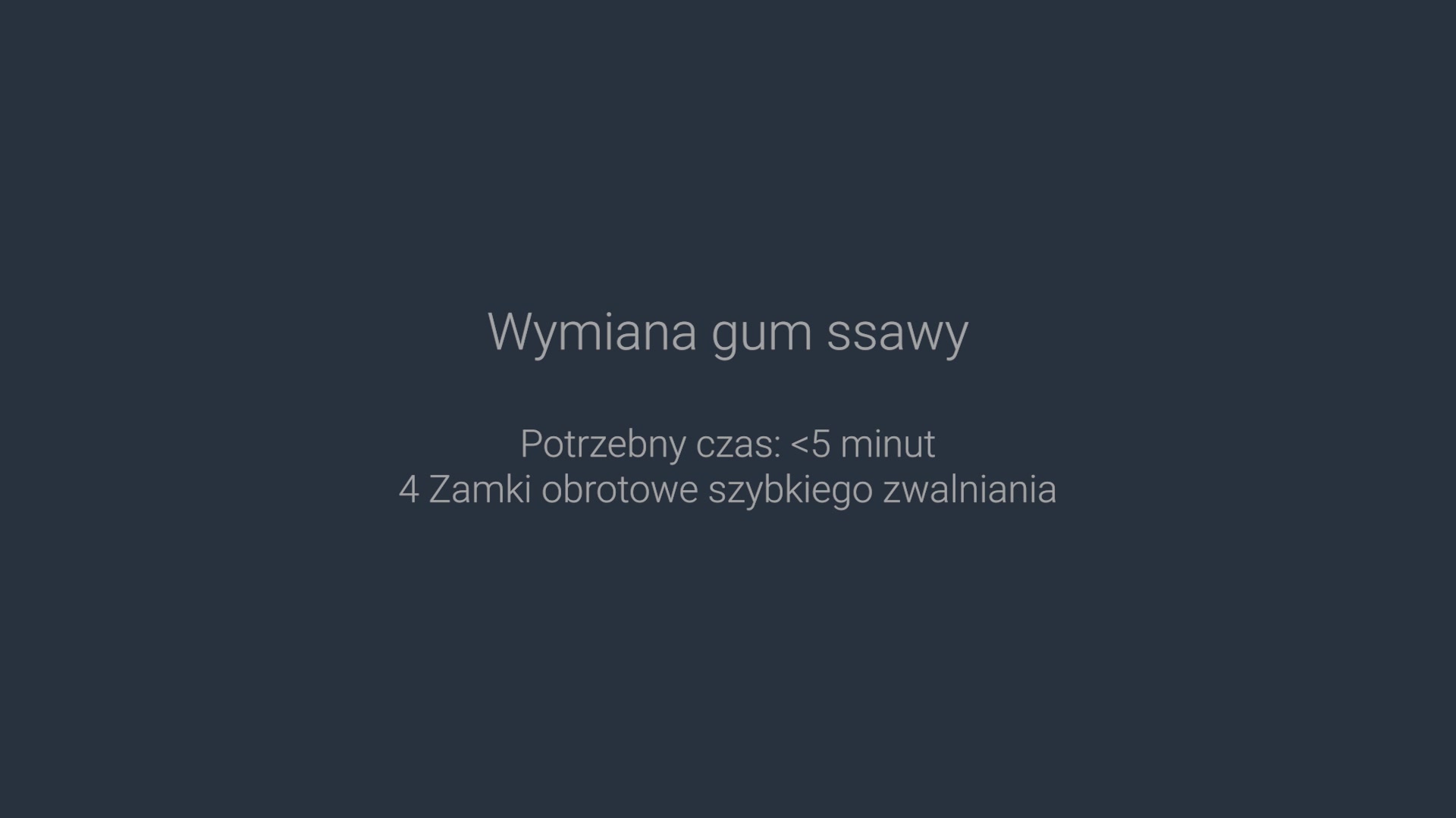 Dryft - wymiana gum ssawy