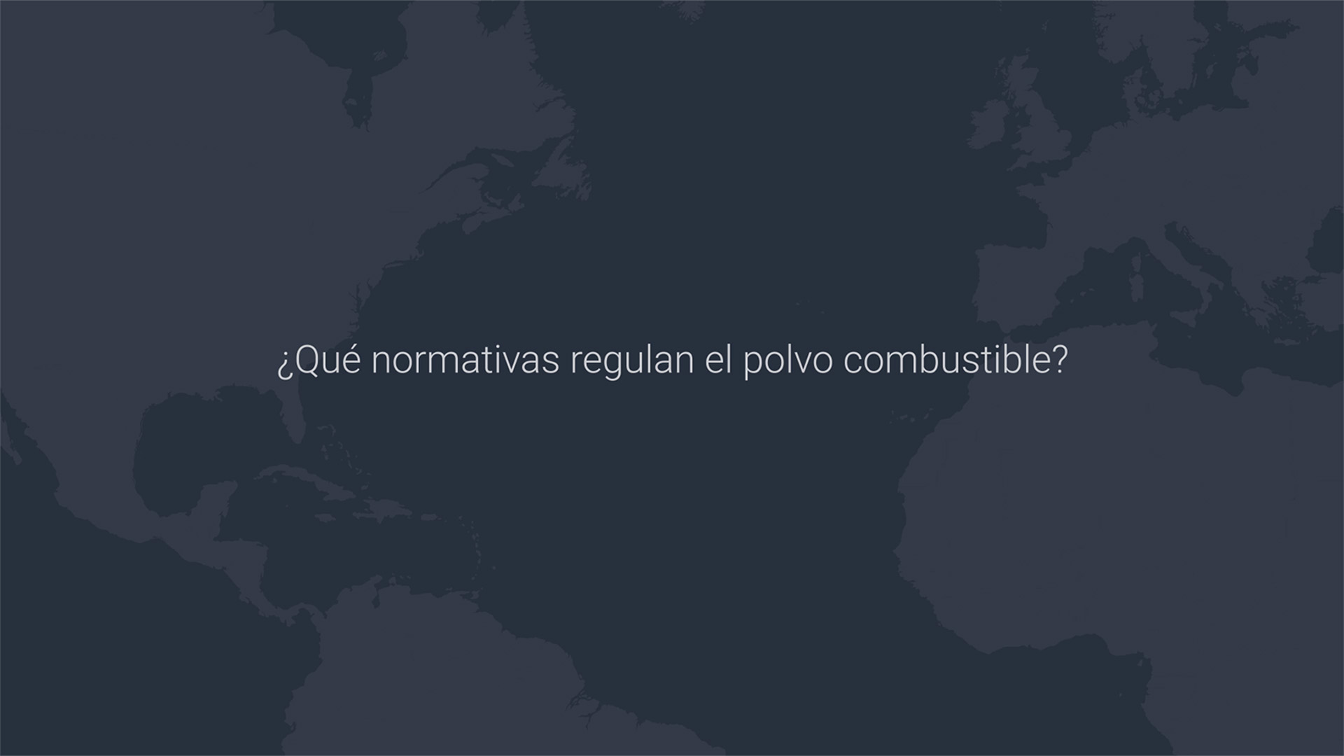 ¿Qué normativas regulan el polvo combustible?