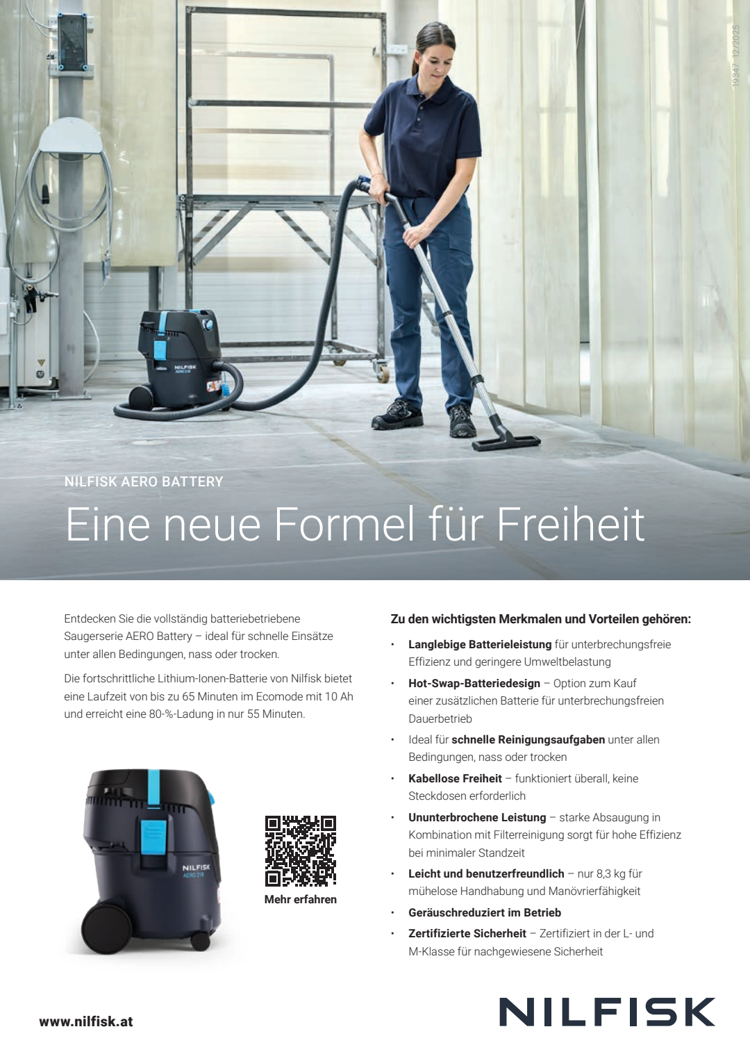 AERO Battery 2025 Produktblatt AT