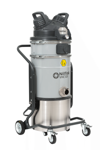  Nilfisk Aero 26 7 galones. Aspiradora profesional en húmedo y  seco con arranque de herramientas : Industrial y Científico